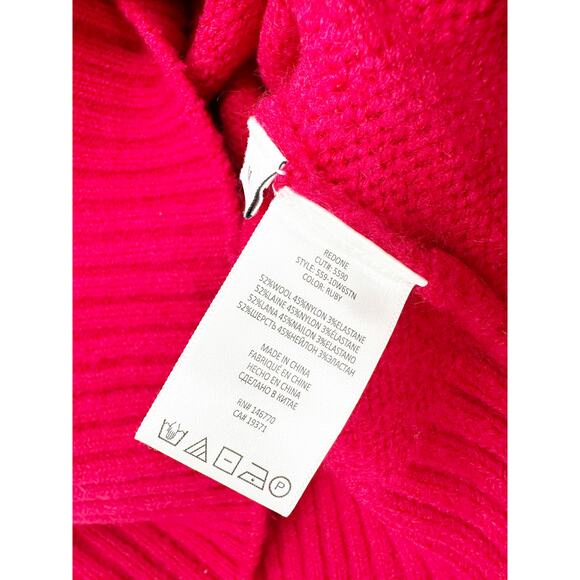 RE/DONE 60s Slim Red Turtle Neck Sweater Medium - Picture 4 of 8